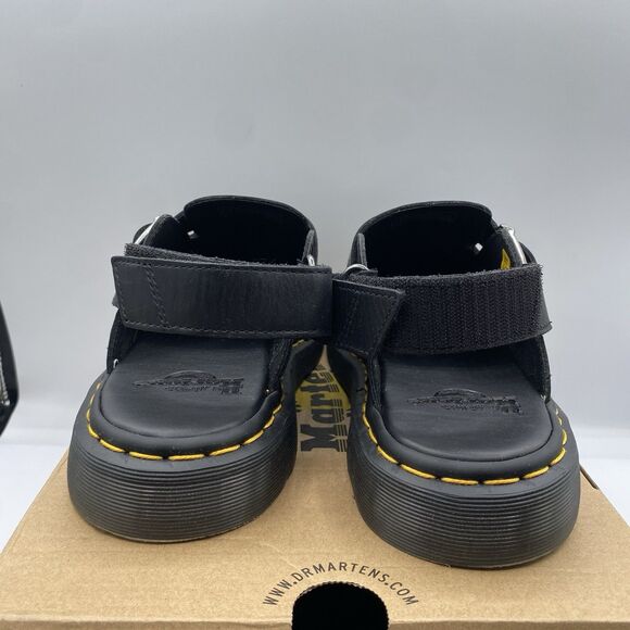 Dr Marten Jorge II Sandals Men 42 US 9 Black Slingback Buckle Casual NWB main image 6